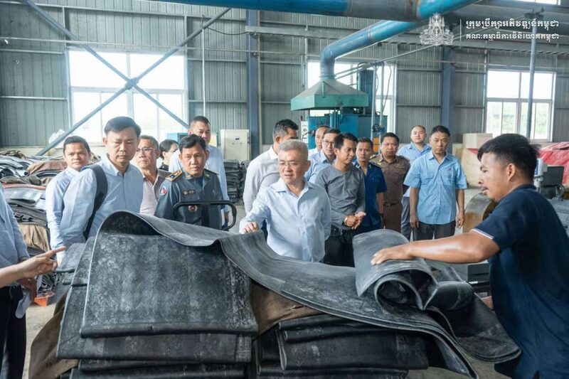 柬埔寨政府代表团莅临SUNDANCE工厂考察